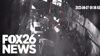 Suspect moans his way down rappel, falls to the floor in failed burglary attempt