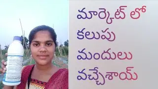 మార్కెట్ లోకి కలుపు మందులు వచ్చేసాయి 🤗.... video for all formers 🙏