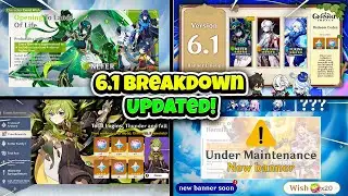 EVERYTHING WE KNOW ABOUT 6.1! Banners, FREE Unit, New Gacha System, Free Primogems - Genshin Impact
