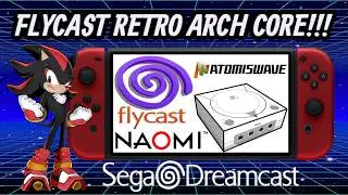 Flycast Retro Arch Core on the Nintendo Switch Set up Guide!!!
