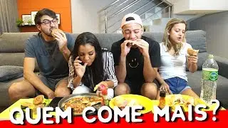 QUEM COME MAIS RÁPIDO *tenso*