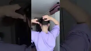 10 saniyelik bi saç🥹🫶🏻💜 #hairstyle #hair #sacmodelleri #keşfet
