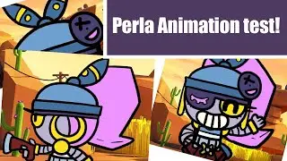 Brawl stars Animation test | Darryl x Penny fanchild Perla!