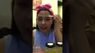 Vợ Lương Thế Thành đắp mặt nạ tổ yến =))