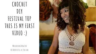 DIY Crochet Festival top (tutorial)