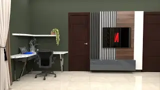 sketchup // beginner tutorial // study table