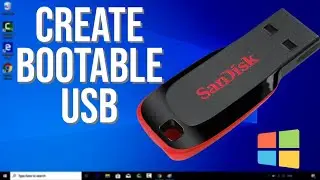 How To Make A Windows xp, 7, 8, 8.1, 10, 11 Bootable USB Flash Drive |TECH HUT - LK