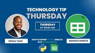 How To Export Python Results into Google Sheets 