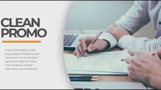 Clean Circle Corporate Promo - After Effects Free Template