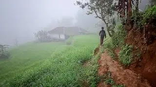 Berbantal Kabut Tebal, Suasana Pagi Di Sambut Gerimis Hujan.. Udara Yang Mahal..