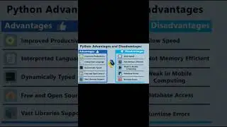 python advantages and disadvantages