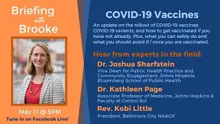 Briefing with Brooke - Vaccine Rollout Update