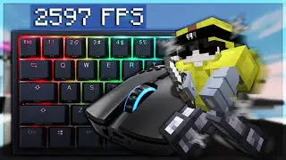 Keyboard + mouse sounds ASMR | Hypixel bedwars