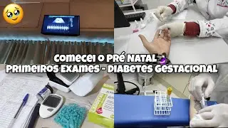 PRIMEIROS EXAMES DE PRÉ NATAL| ESTOU COM DIABETES GESTACIONAL 🥲|Juliana Borba