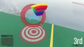 Grand Theft Auto V parkour race gameplay