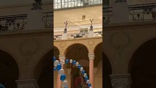 Утро 1 сентября в МГУ