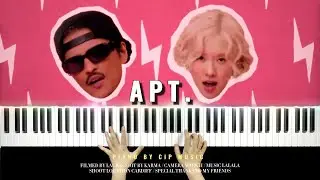 ROSÉ & Bruno Mars - APT. Piano Cover | Piano by CIP Music