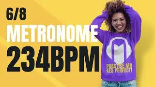 👉 6/8 METRONOME 234 BPM