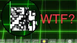 Geometry Dash weird editor glitch!