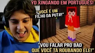 MIKE TROLLOU A YD E FOI XINGADO EM PORTUGUÊS KKKKKK | QSMP