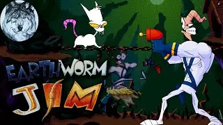 Червячиные истории. Earthworm Jim на Sega CD | Ретро дичь