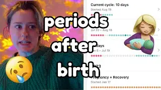 My first period since giving birth (breastfeeding edition )
