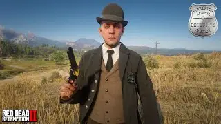 Playing as a Pinkerton in Red Dead Redemption 2 | RDR2