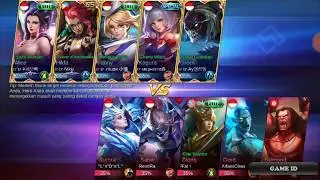 Tz. Zxuan (Top Global Fanny) 1 vs 4 & Amazing Savage in Ranked Mode (Mobile Legend)