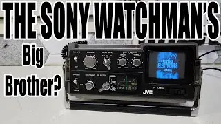 The Sony Watchman's Big Brother - The JVC 3050 Gemineye - An Amazing 1970s Portable CRT TV