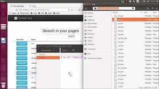 JavaScript Translation files with Translate App