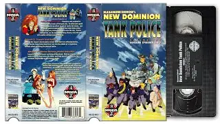 New Dominion Tank Police Vol. 1 (English Dubbed) [VHS]