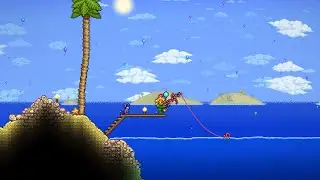 ocean fishing in terraria for 25 minutes straight