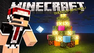 Como fazer uma ÁRVORE de NATAL Automática no MINECRAFT (Sem Mod)