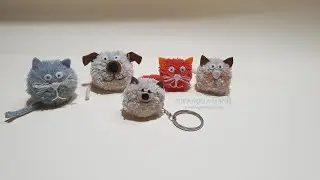 Como hacer animales con lana fácil