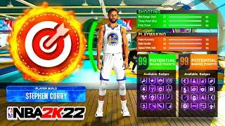 How To Make Stephen Curry Build + Face Creation in NBA 2K22 - Steph Curry Build NBA2K22