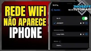 REDE WIFI NÃO APARECE NO IPHONE!! ( rede oculta) COMO RESOLVER