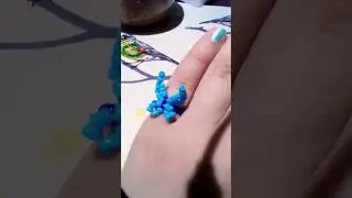 сделала кольцо бабочка из бисера 🦋 если хотите могу снять туториал