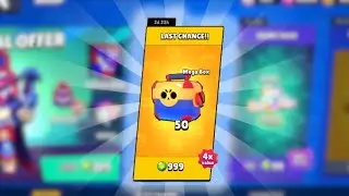 50 Mega Boxes, -999 Gems | Brawl Stars