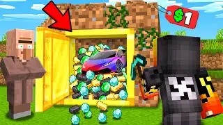 i Found Villager's Most Secret Mine in Minecraft......