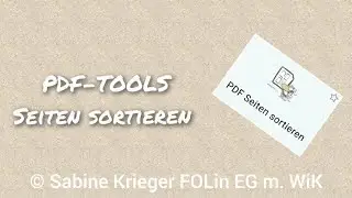 PDF-TOOLS: Seiten sortieren