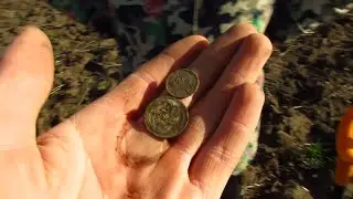 Перша МОНЕТА з КЛАДУ СРІБЛА . Архів 2020 року.