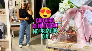 PRIMERIO DIA DE AULA na FACULDADE de NUTRIÇÃO