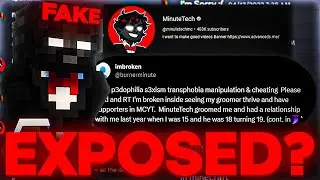 The MinuteTech Allegations Just Got WORSE... (False Pedophile Claims)