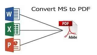 How to convert ms office to pdf for free in online and offline-2019 New Updates