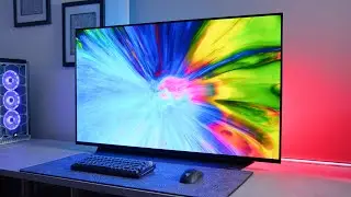 The Perfect Gaming Monitor in 2021? - LG C1 OLED Setup!