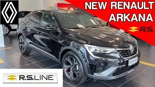 2021 New Renault Arkana RS Line SUV Coupé Sporty but Elegant Design, Interior Exterior