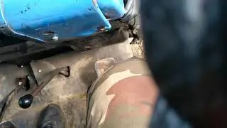 MTZ 80 handbrake modification.