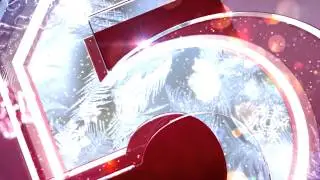 Заставка зима,Пятый Канал (без лого)
