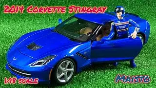 Maisto 2014 Corvette Stingray 1:18 Diecast model car  | H.M.C.C