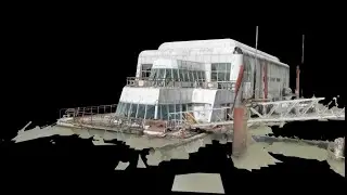 Creating a 3D model of the McBarge with a Mavic 3 Enterprise